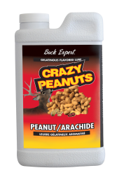 «CRAZY PEANUTS» LEURRE GÉLATINEUX AROMATISÉ CERF DE VIRGINIE